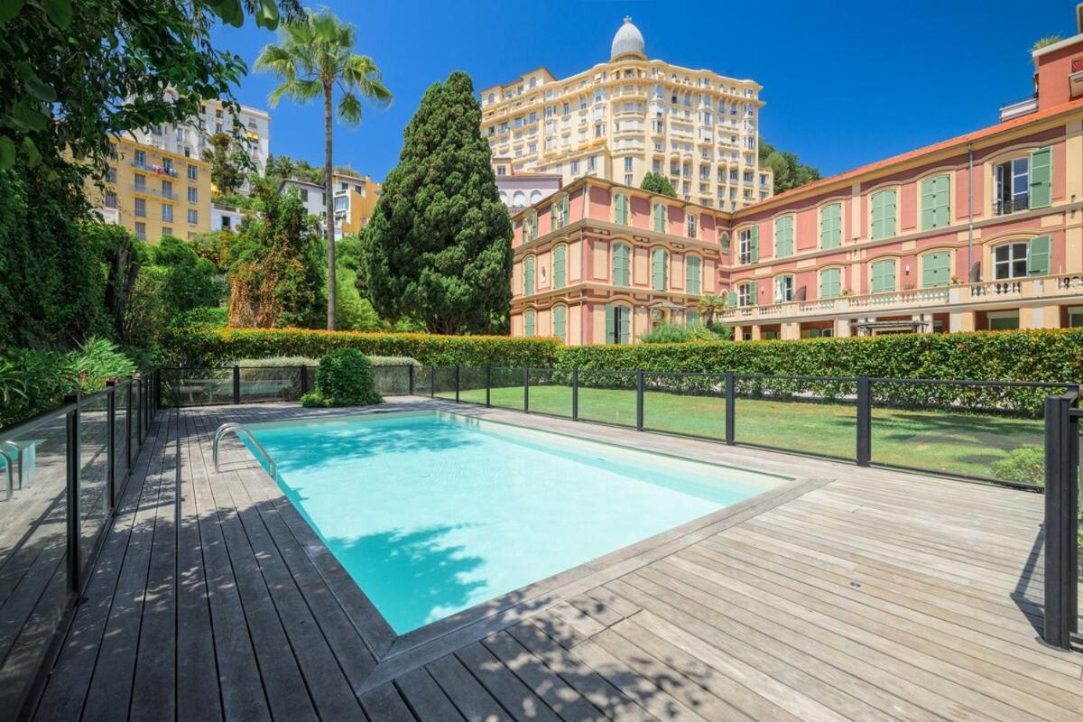 Апартаменты Le Coq Wagner - Garage - Swimming Pool Ментона Экстерьер фото